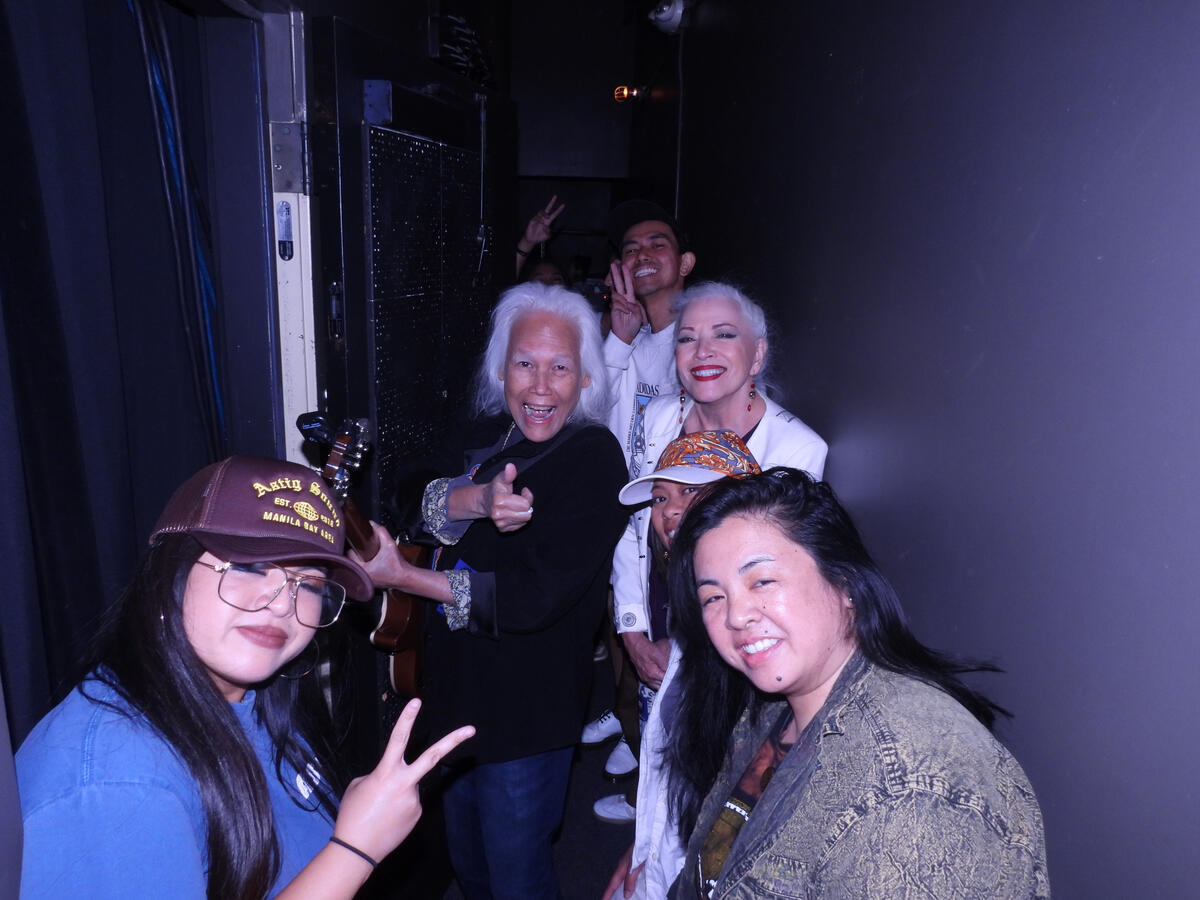 Pre-Performance Backstage